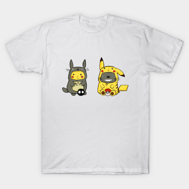 Totoro & Pikachu Onesie T-Shirt-TOZ